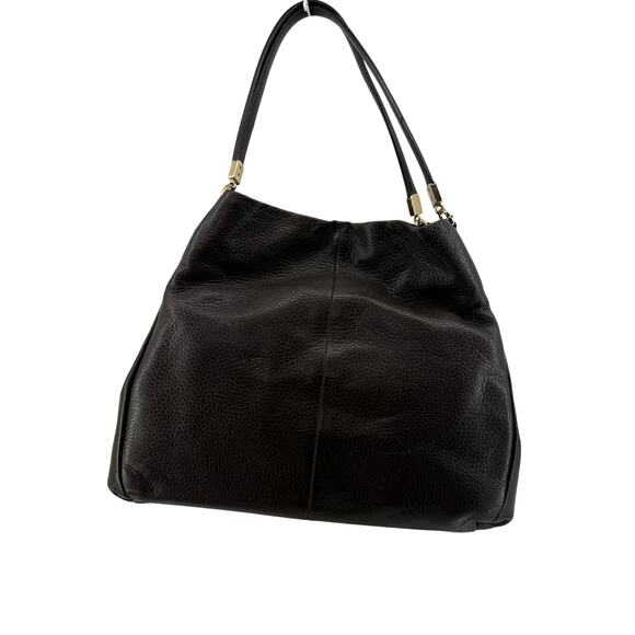 Coach Madison Leather Small Phoebe Shoulder Bag Pebble Grain - Picture 9 of 9